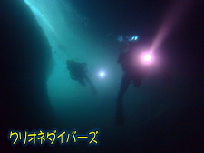 雲見洞窟ダイビング