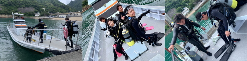 雲見洞窟体験ダイビング