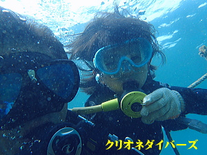 黄金崎で体験ダイビング