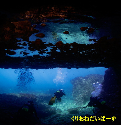 雲見洞窟ダイビング