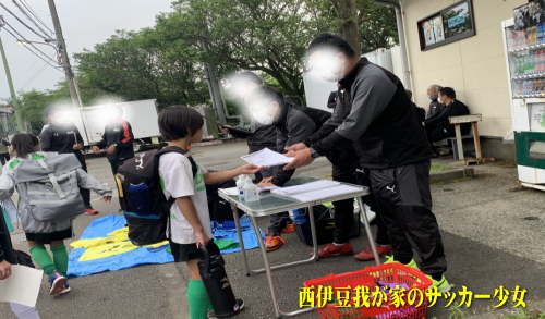 西伊豆我が家のサッカー少女