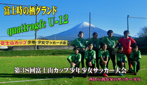 第38回富士山カップ少年少女サッカー大会