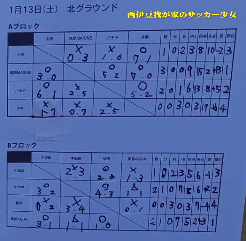 第31回　静岡新春ジュニアU-12・11サッカー大会（女子の部）