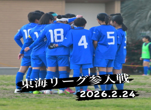 2025年度 U-15女子サッカーリーグ東海 参入戦 2025年度 U-15女子サッカーリーグ東海 参入戦