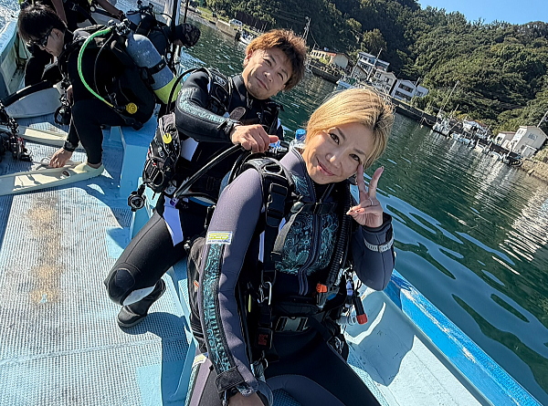 田子の海を満喫するゲスト様