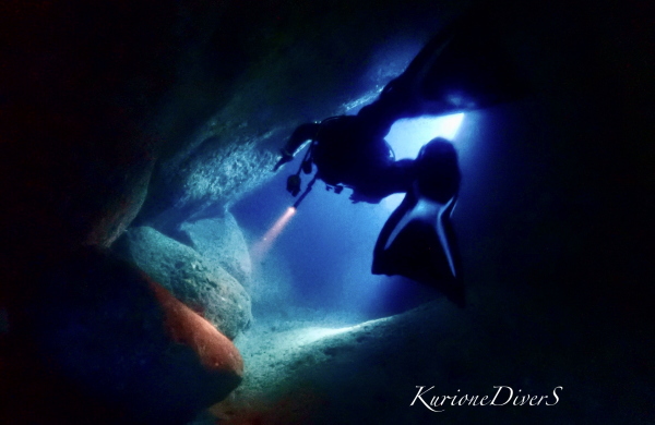 雲見 洞窟ダイビング